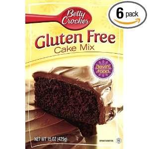   Crocker Gluten Free Devils Food Cake Mix, 15 Ounce Boxes (Pack of 6