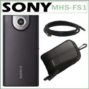  Sony MHS FS1/B Bloggie Camera with 2 Hours/ 4GB MP4 HD 