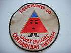 US 584th ENGINEER Co CAM RANH BAY   Vietnam War Patch