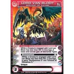   Card Ultra Rare #12 Lord Van Bloot, Servant of Aaune Toys & Games