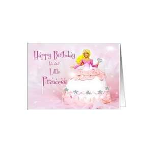  Birthday Princess   doll cake pink Card: Toys & Games
