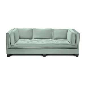   Wilshire Sofa 96, Luxe Velvet, Light Blue, Standard