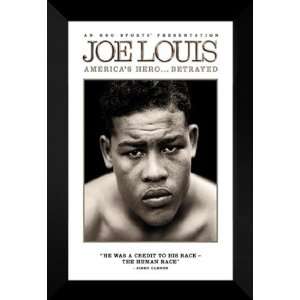  Joe Louis: Americas Hero 27x40 FRAMED Movie Poster 