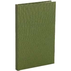   Bound Linen Pocket Address Book, Irish Moss (01008): Office Products