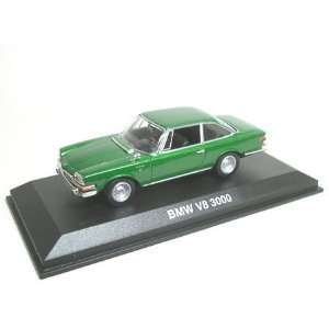   Scale 1968 BMW Glas 3000 V8 In Green Die Cast Model Car: Toys & Games