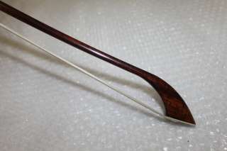 18XX Century French Baroque Double Bass Bow.Best Snakewood.  