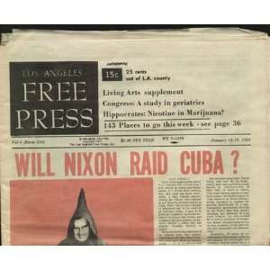  Los Angeles Free Press 1969 234 Nixon Cuba: Home & Kitchen