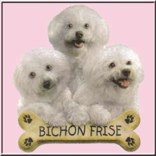 Bichon Frise Puppies With Bone Dog Shirt S 2X,3X,4X,5X  