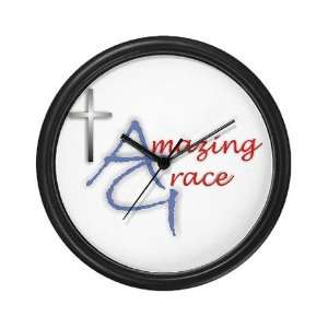  Amazing Grace Christian Wall Clock by 