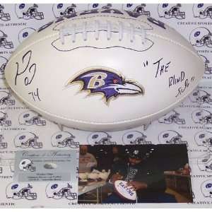 Creative Sports ALB OHER Michael Oher Hand Signed Baltimore Ravens 