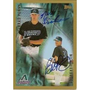  Nick Bierbrodt Brad Penny Signed 1998 Topps Card Sports 