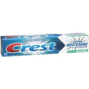 CREST EX WHITE CLEAN MINT TOOTH PASTE 6.2oz by PROCTER & GAMBLE DIST 