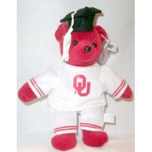  Oklahoma University Boomer Sooner Graduation Bear Toys 
