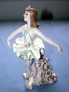   Vintage Florence Ceramics Pasadena, California, Ballerina Figurine