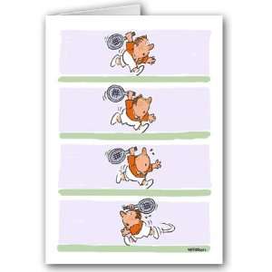   Tennis Note Card Pack   Cant Hit The Ball: Health & Personal Care