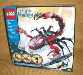 LEGO 4774  Alpha Team Scorpion Orb Launcher NEW SET  