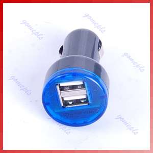 Dual 2 Port USB Car Charger Power Adapter For ipad iPod iPhone 4G 