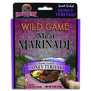  Snack Foods Domestic Meat and WILD GAME 4 oz. Honey Teriyaki Meat 