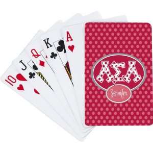   Devora Designs   Playing Cards (Alpha Sigma Alpha)