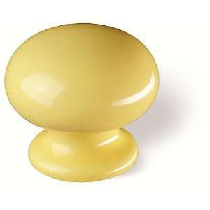  Siro Designs 81 114 Botanico 39MM Round Knob   Yellow 