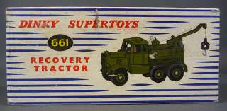   661 Recovery Tractor & Original Box by Meccano Made in England  