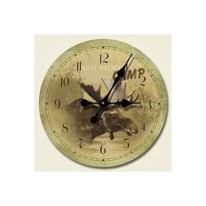  Mountain Lodge 12 inch Decorative Wood Wall Clock by 