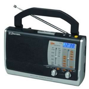  Emerson RP6250 AM/FM Weather Band Radio Electronics