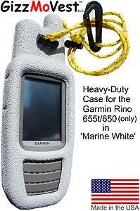 Garmin Rino 655t 650 Case Tasche Holster Wht Made in the USA by 