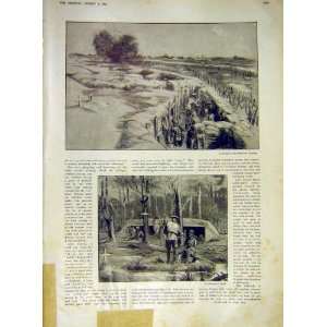  Front Line Trenches War Ww1 Ploegsteert Wood 1915: Home 