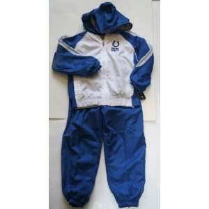  Reebok Indianapolis Colts Boys 2 Piece Sweatsuit Size: 5 