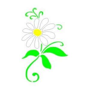  Tattoo Stencil   Daisy   #455