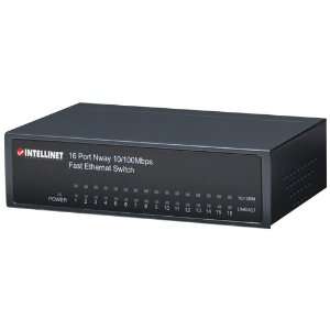  INTELLINET 522595 DESKTOP ETHERNET SWITCH (16 PORT 