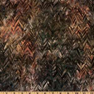  44 Wide Artisan Batiks: Portofino Chevron Earth Fabric 