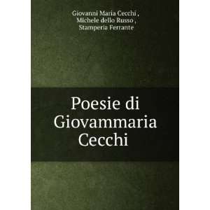   Michele dello Russo , Stamperia Ferrante Giovanni Maria Cecchi  Books