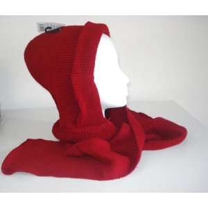   Scarf Knit Winter Scarves Neckwarmer Head Wrap Red: Everything Else