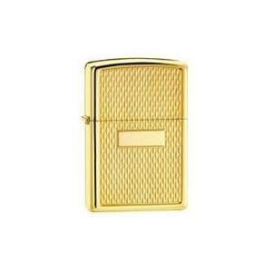    Carved Diamond High Polish Gold Plated Zippo #39: Home & Kitchen