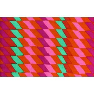  By the Yard BRANDON MABLY Fabric RIPPLE Red BM02 Arts 