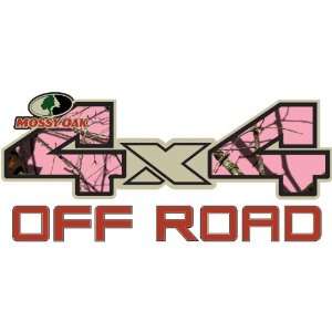   13002 BUP S Break Up Pink 7 x 3 4x4 Off Road Style Decal Automotive