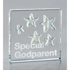  Special Godparent Spaceform London Glass Token: Baby