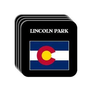  US State Flag   LINCOLN PARK, Colorado (CO) Set of 4 Mini 