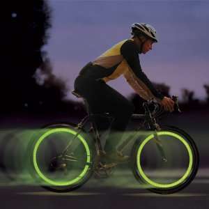  NiteIze SpokeLit LED bike light  Green