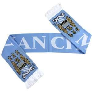  Manchester City Fc Official Football Soccer Scarf 1: Home 