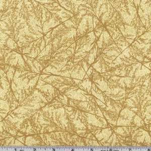   Wolfsong Textural Twigs Tan Fabric By The Yard: Arts, Crafts & Sewing