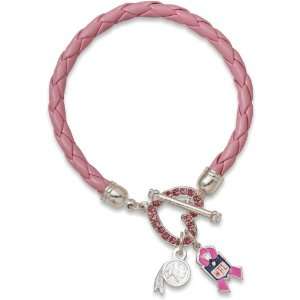   Redskins Breast Cancer Awareness Pink Rope Bracelet: Sports & Outdoors