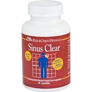  RidgeCrest Herbals Sinus Clear, 60 Capsule Health 