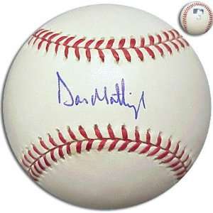  Don Mattingly Autographed Baseball