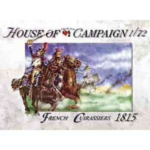   Wars 1815 French Cuirassiers (12) 1 72 Call to Arms Toys & Games