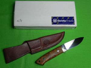 BERETTA US Japan Made R.W. LOVELESS Design Fighting Knife & Sheath 
