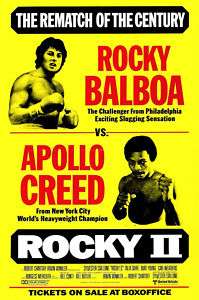 Sylvester Stallone   Rocky II, Movie Poster (6.5x10)  