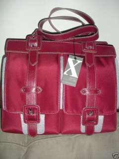 New Womens Red Maxx New York Handbag  